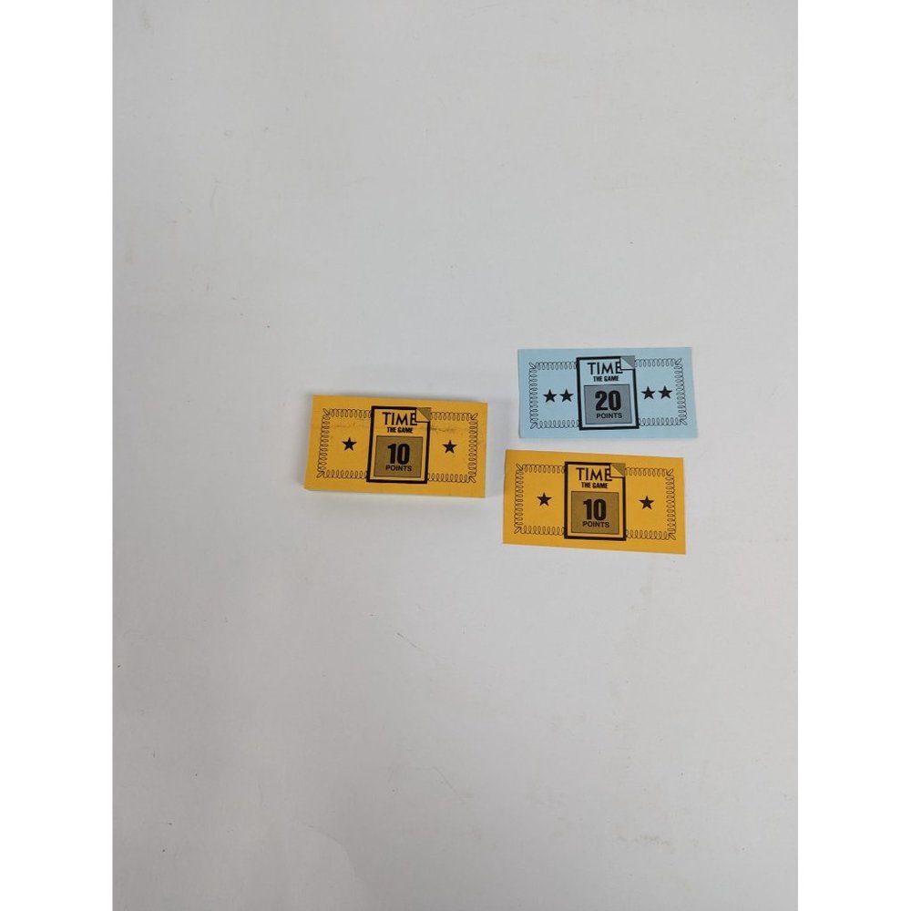 Vintage 1983 TIME The Board Game Trivia Replacement Money